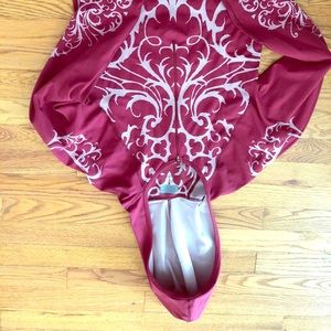 Athleta 1/2 zip form fitting hoodie